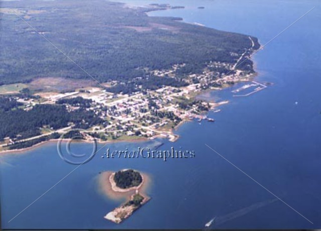 DeTour Village in Drummond Island County, Michigan